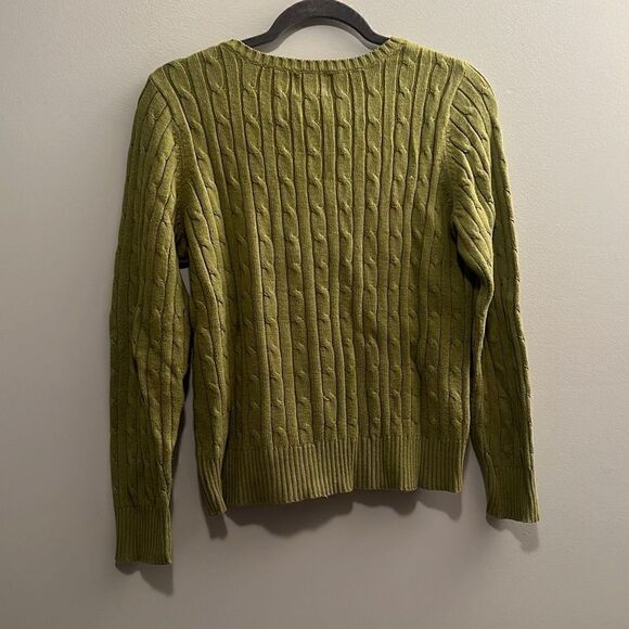St. John's Bay Womens V Neck Long Sleeve Pullover Sweater - Picture 4 of 4